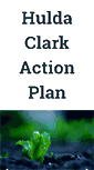 Mobile Screenshot of huldaclarkactionplan.com